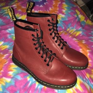 Cherry Red Doc Martens Newton’s Unisex